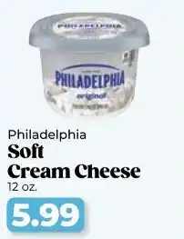 Roche Bros Philadelphia soft cream cheese offer