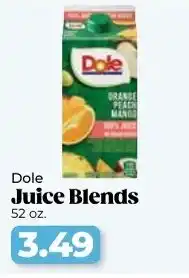 Roche Bros Dole juice blends offer