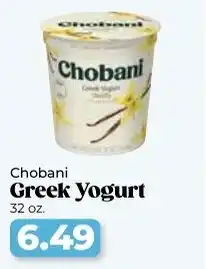 Roche Bros Chobani greek yogurt offer