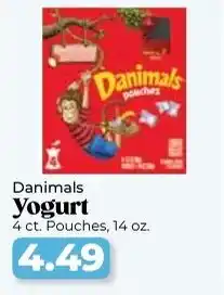 Roche Bros Danimals yogurt offer