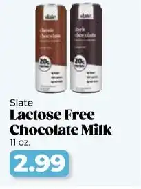 Roche Bros Slate lactose free chocolate milk offer