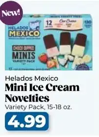 Roche Bros Helados mexico mini ice cream novelties offer