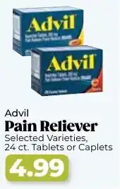 Roche Bros Advil pain reliever offer