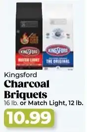 Roche Bros Kingsford charcoal briquets offer