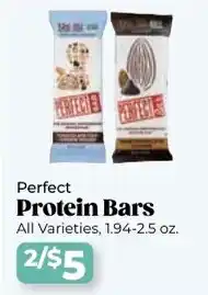 Roche Bros Perfect protein bars offer