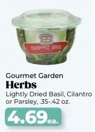 Roche Bros Gourmet garden herbs offer