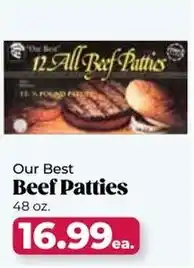 Roche Bros Our best beef patties offer