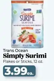Roche Bros Trans ocean simply surimi offer