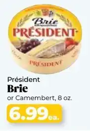 Roche Bros Président brie or camembert offer