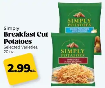 Roche Bros Simply breakfast cut potatoes offer