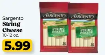 Roche Bros Sargento string cheese offer