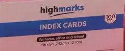 Family Dollar Ruled Index Cards offer