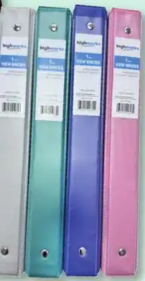 Family Dollar 3-Ring Vinyl Binder offer