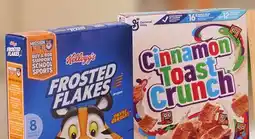 Family Dollar General Mills, Post, Quaker, or Kellogg's Cereals offer