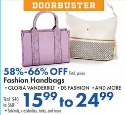 Boscov's Fashion Handbags offer
