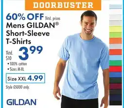 Boscov's Mens GILDAN Short-Sleeve T-Shirts offer