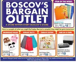 Boscov's Boscov's Bargain Outlet offer