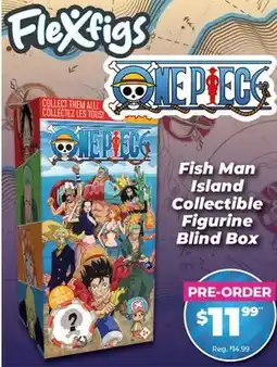 Showcase US ONE PIECE FleXfigs Fish Man Island Collectible Figurine Blind Box offer