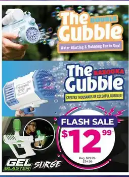 Showcase US The DOUBLE Gubble, The BAZOOBA Gubble offer