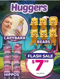 Showcase US Huggers CAPYBARA, BEARS, HIPPOS offer