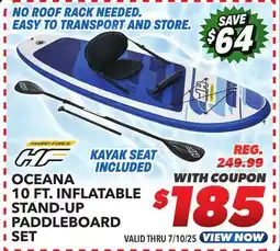 Big 5 Hydro-Force Oceana 10' Inflatable Convertible Stand-Up Paddleboard Set offer