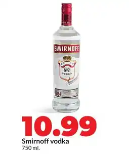 Hy-Vee Smirnoff vodka offer