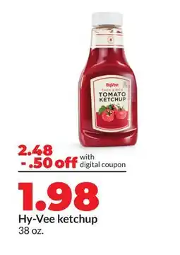Hy-Vee Hy-Vee ketchup offer