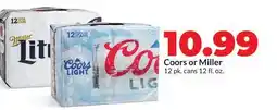 Hy-Vee Coors or Miller offer