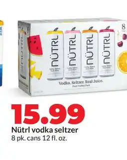 Hy-Vee Nütrl vodka seltzer offer