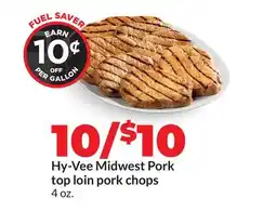 Hy-Vee Hy-Vee Midwest Pork top loin pork chops offer