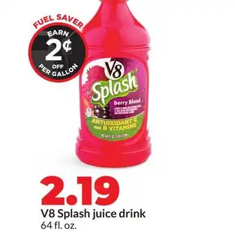 Hy-Vee V8 Splash juice drink offer