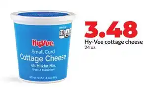 Hy-Vee Hy-Vee cottage cheese offer