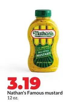 Hy-Vee Nathan's Famous mustard offer