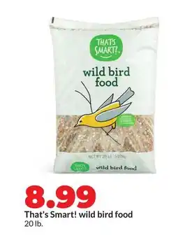 Hy-Vee That's Smart! wild bird food offer