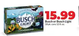 Hy-Vee Busch or Busch Light offer