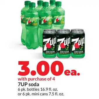Hy-Vee 7UP soda offer