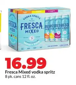 Hy-Vee Fresca Mixed vodka spritz offer