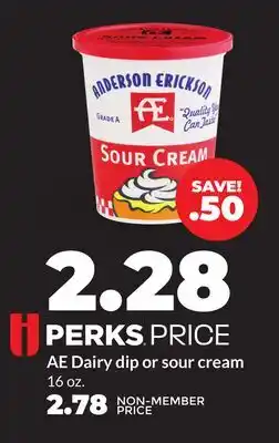 Hy-Vee AE Dairy dip or sour cream offer