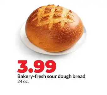 Hy-Vee Bakery-fresh sour dough bread offer