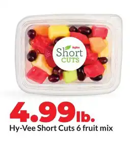 Hy-Vee Hy-Vee Short Cuts 6 fruit mix offer