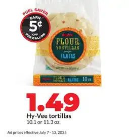 Hy-Vee Hy-Vee tortillas offer