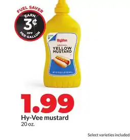 Hy-Vee Hy-Vee mustard offer