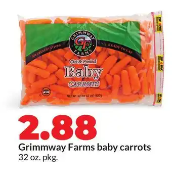 Hy-Vee Grimmway Farms baby carrots offer