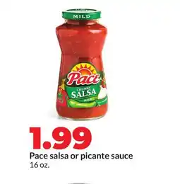 Hy-Vee Pace salsa or picante sauce offer