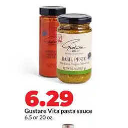 Hy-Vee Gustare Vita pasta sauce offer