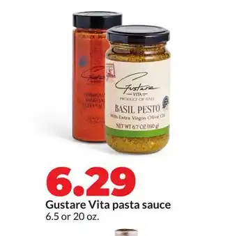 Hy-Vee Gustare Vita pasta sauce offer