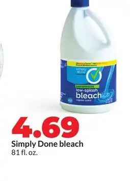 Hy-Vee Simply Done bleach offer