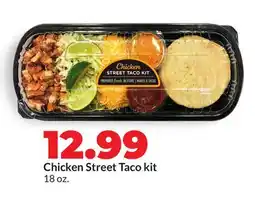Hy-Vee Chicken Street Taco kit offer