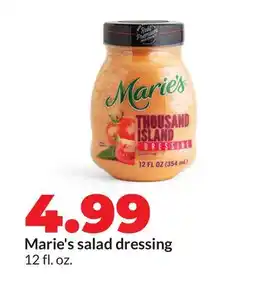 Hy-Vee Marie's salad dressing offer