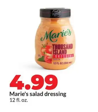 Hy-Vee Marie's salad dressing offer